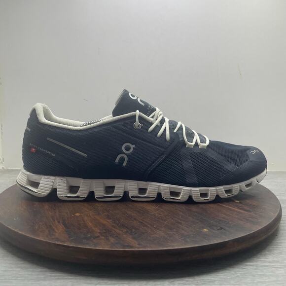 On Cloud 5 Mens Size 12.5 Navy White Athletic Running Walking Shoes Sneakers main image 13